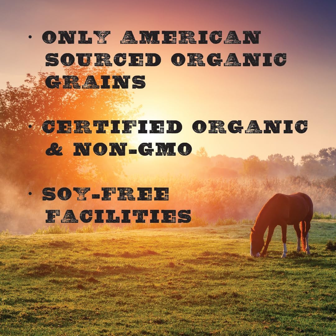 40 lbs Certified Organic Horse Feed R285