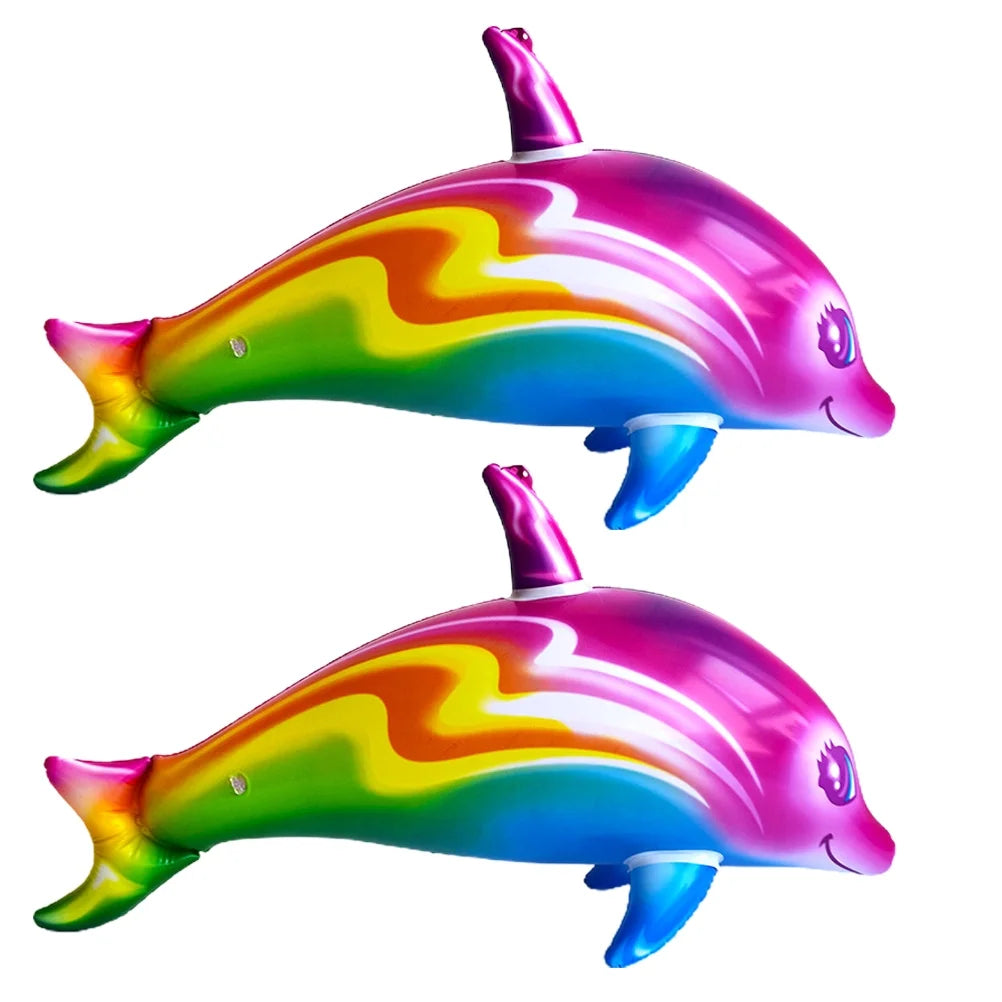 2pcs Inflatable Dolphin Toys D81844
