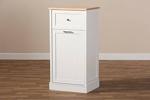 White/Oak Brown Kitchen Cabinet A82442