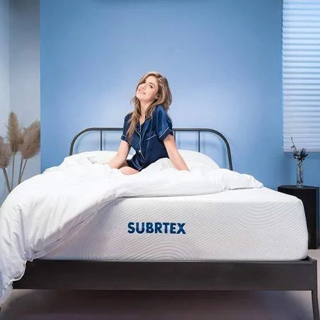 10 inch Gel Memory Foam Mattress, California King, White I939331