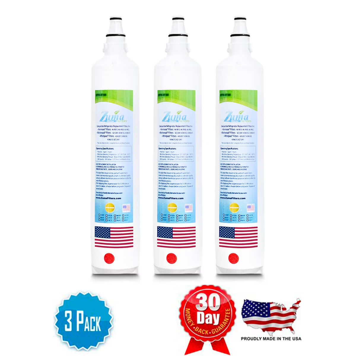 3 Pack Water Filters P95316