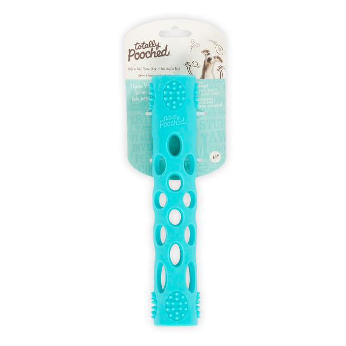 Teal Stick Dog Toys Q57075