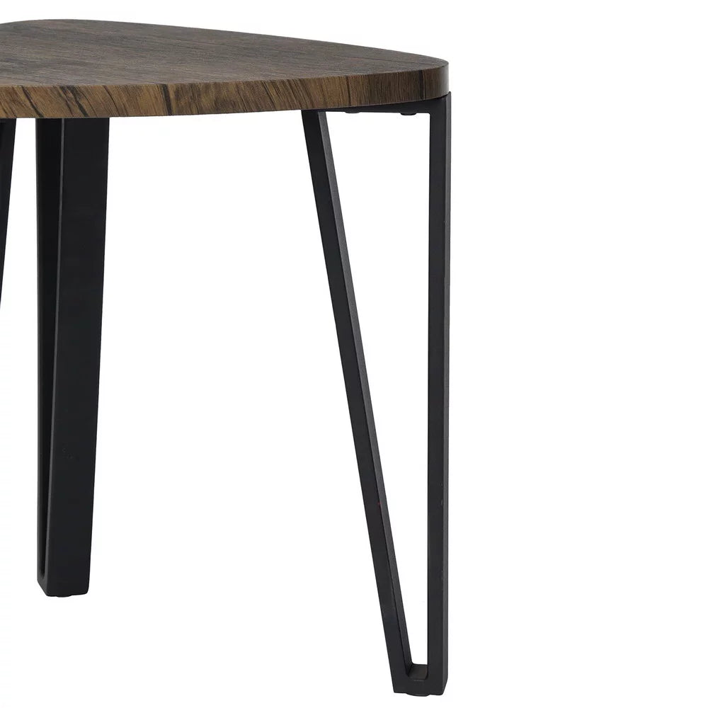 Set of 3 Wood Look Nesting Coffee Table H5145