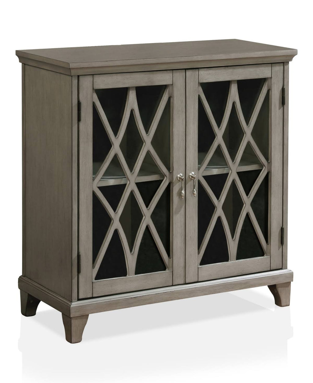 Brown Rectangle Hallway Cabinet N94682