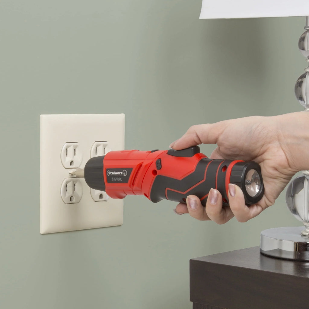 3.6V Cordless Electric Screwdriver Kit with Case Q724