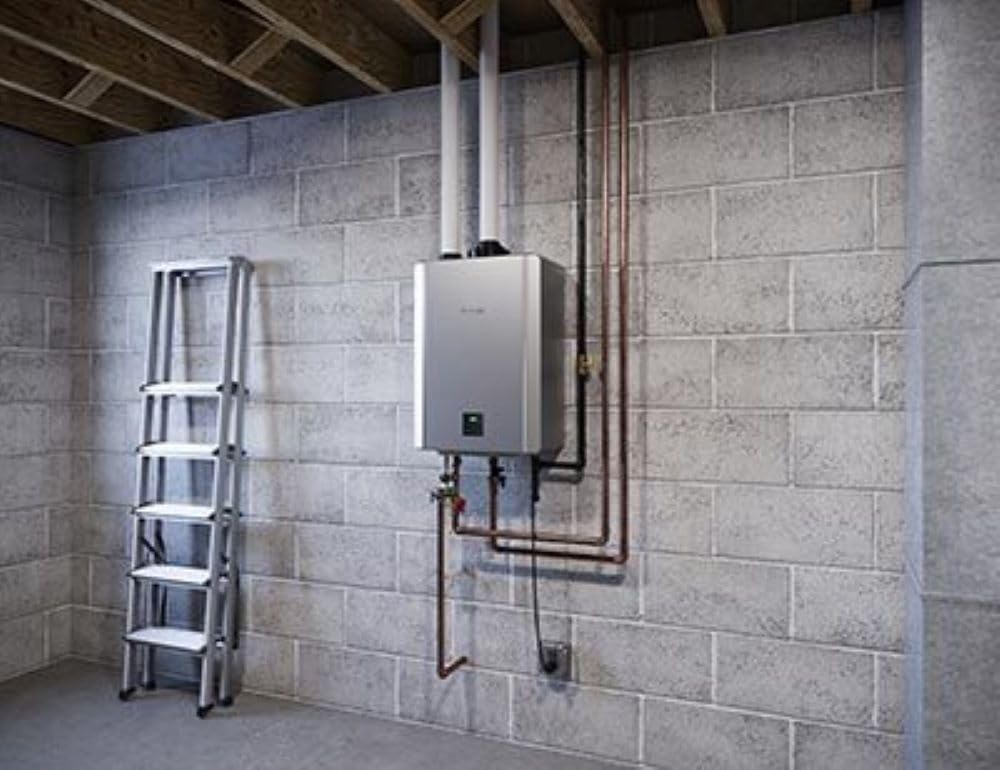 Condensing Smart Sense Tankless Water Heater, Up to 11.1 GPM, 199,000 BTU D695833
