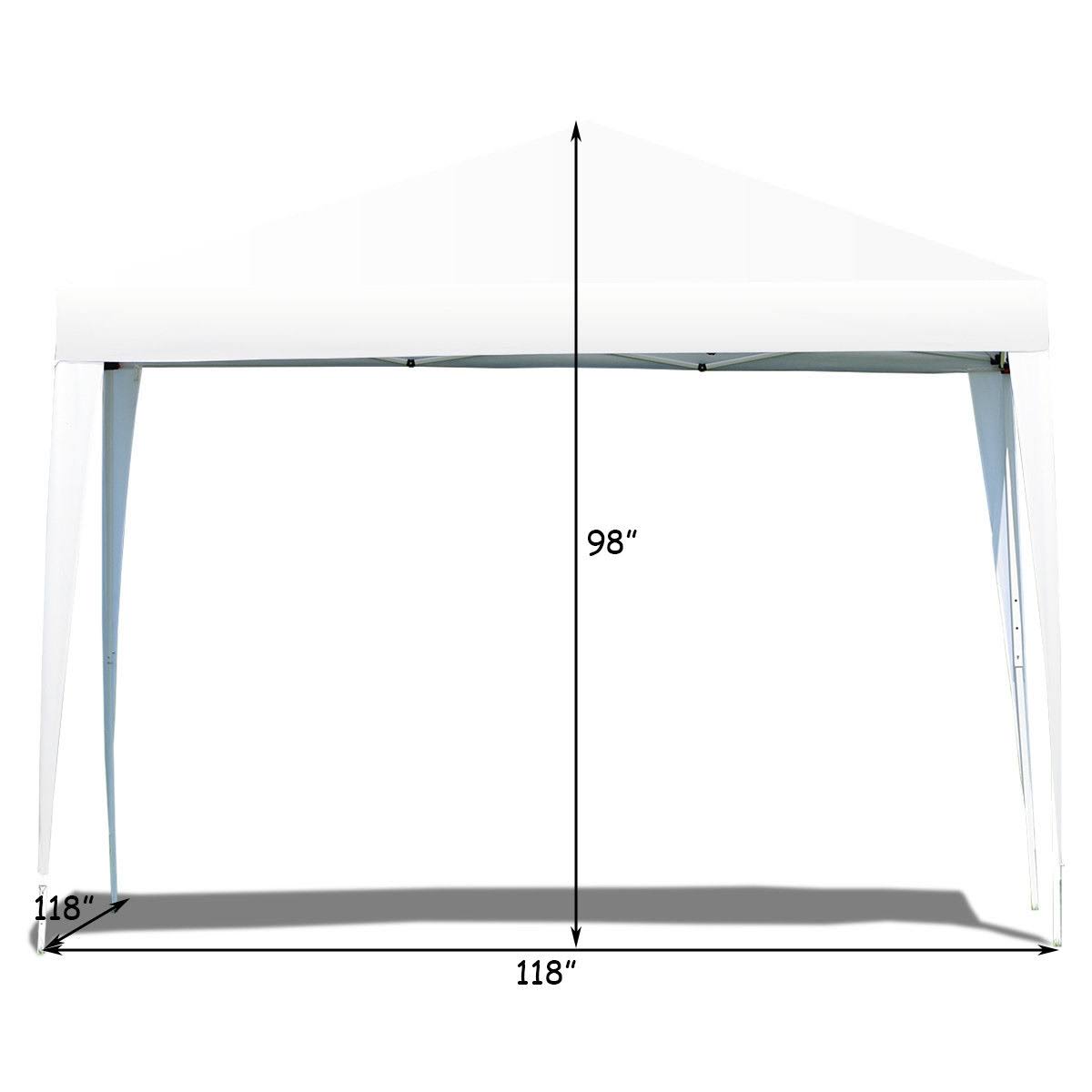 White Outdoor Gazebo Canopy Tent I6816