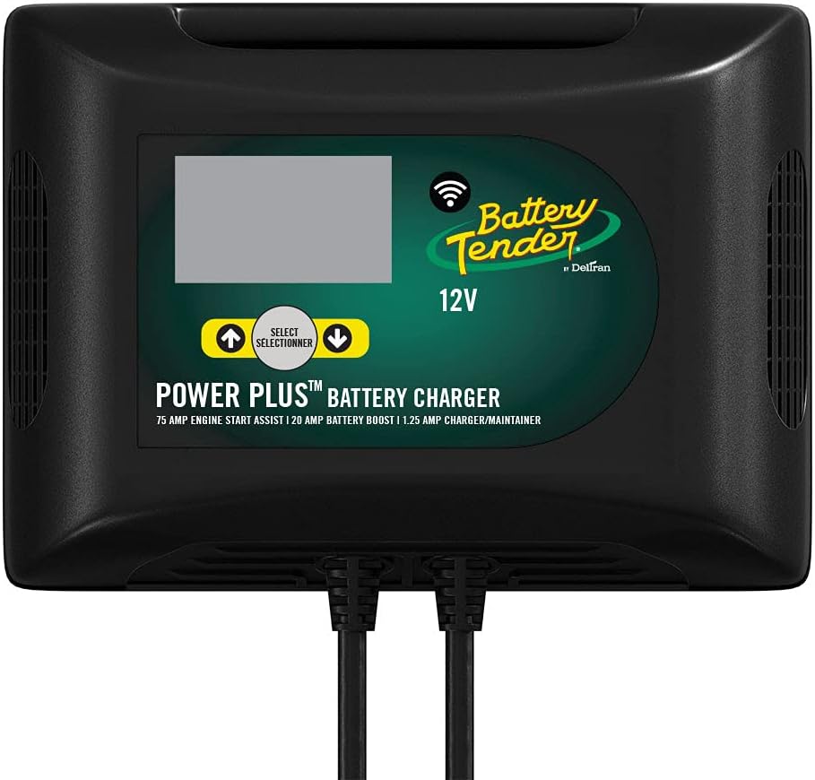 12V 75 AMP Battery Charger with WiFi & LCD S296