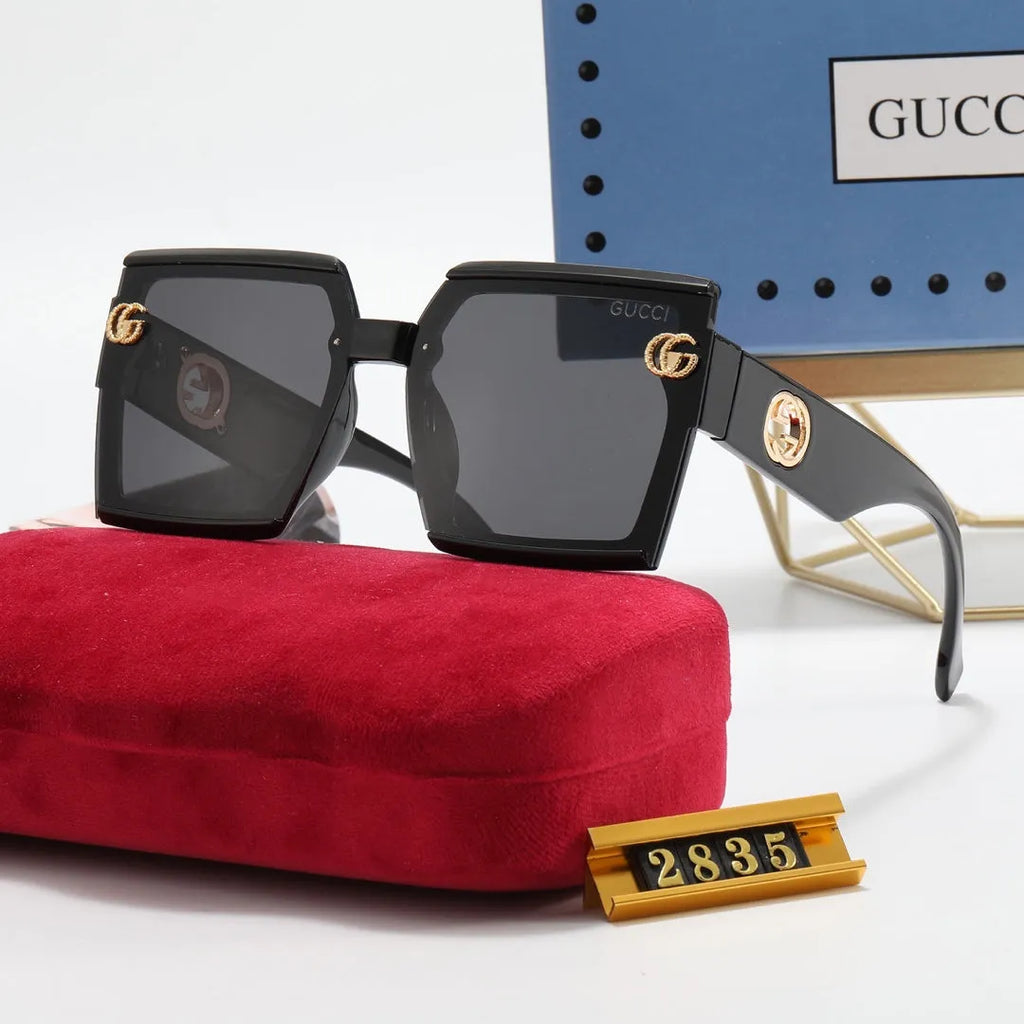 Square Thread Double G Polarized Sunglasses G1590