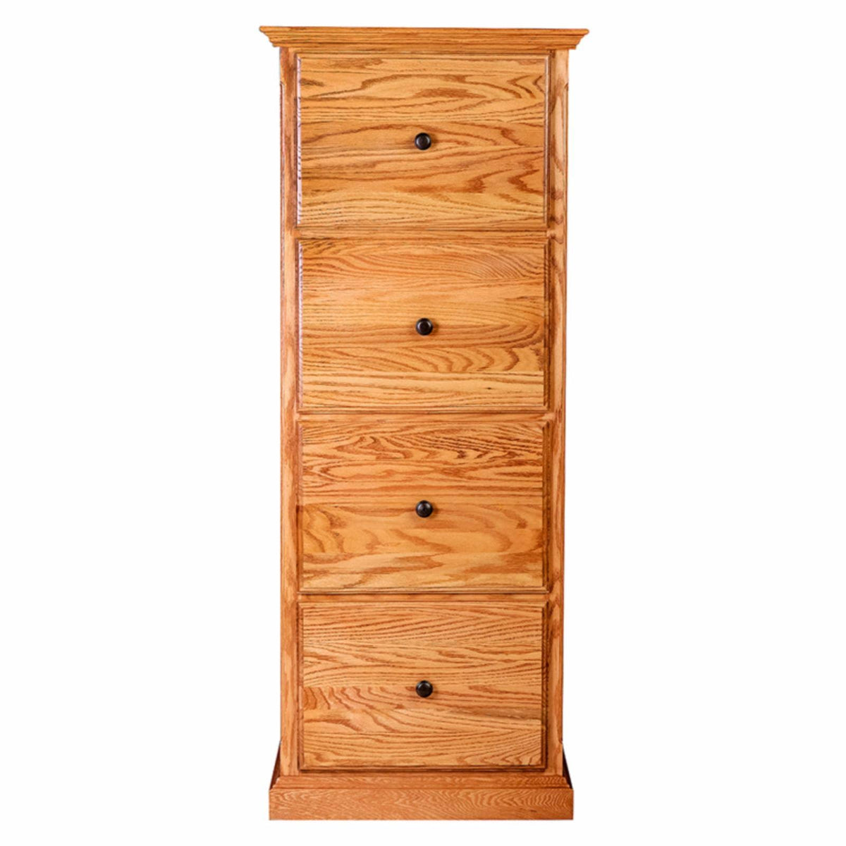 Black Four Drawer File Cabinet V14896