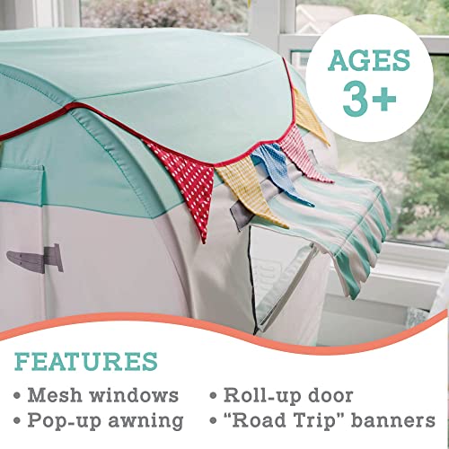 Camper Playhouse – 43 x 55 x 36 inch Cotton Canvas Play Set R633768