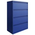 36" Metal Lateral File Cabinet with 4 Drawers R3162