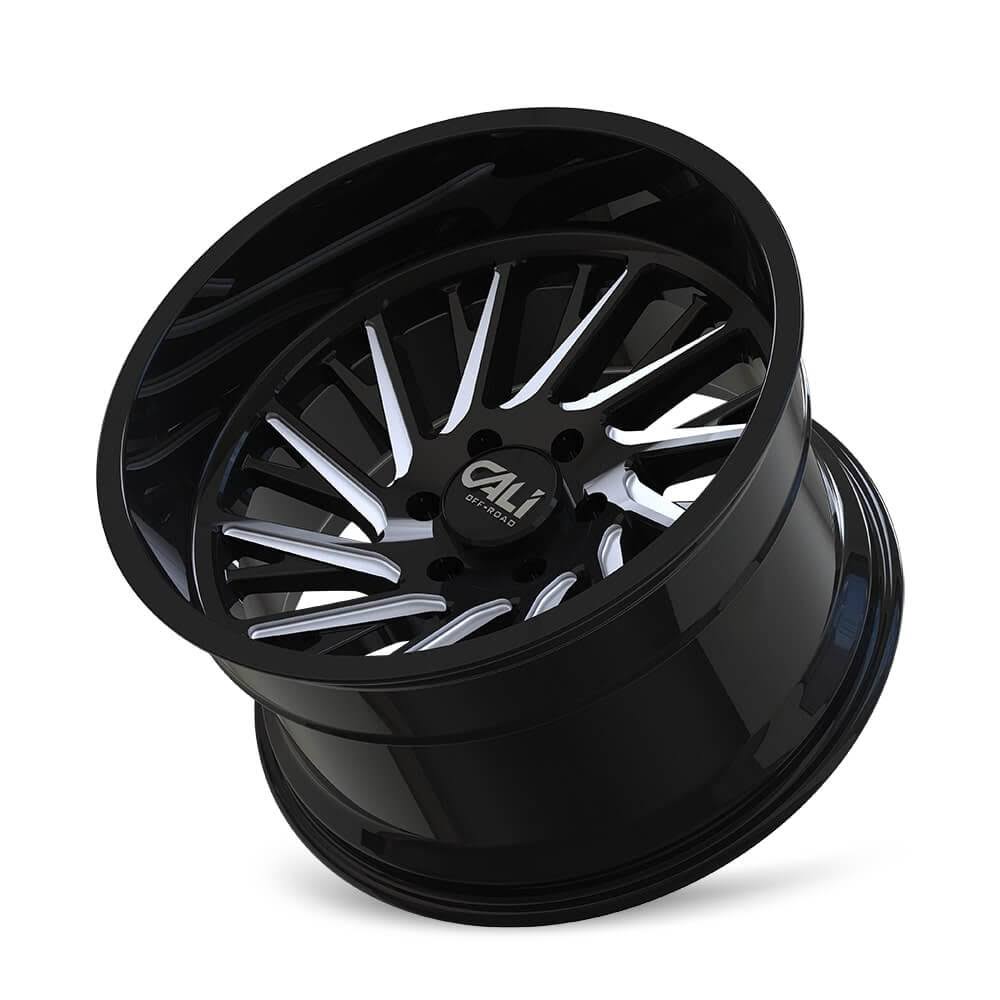 Gloss Black/Milled 24x14 6-139.7 -76mm 106Mm A287480