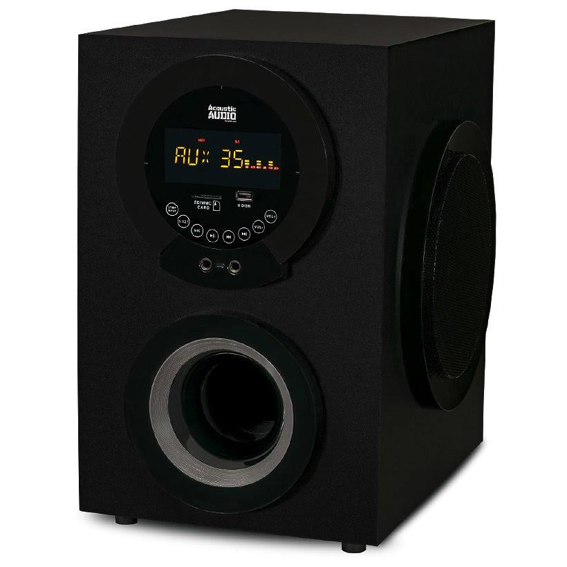 Tower 5.1 Bluetooth Speaker System with 2 Extension Cables O8432