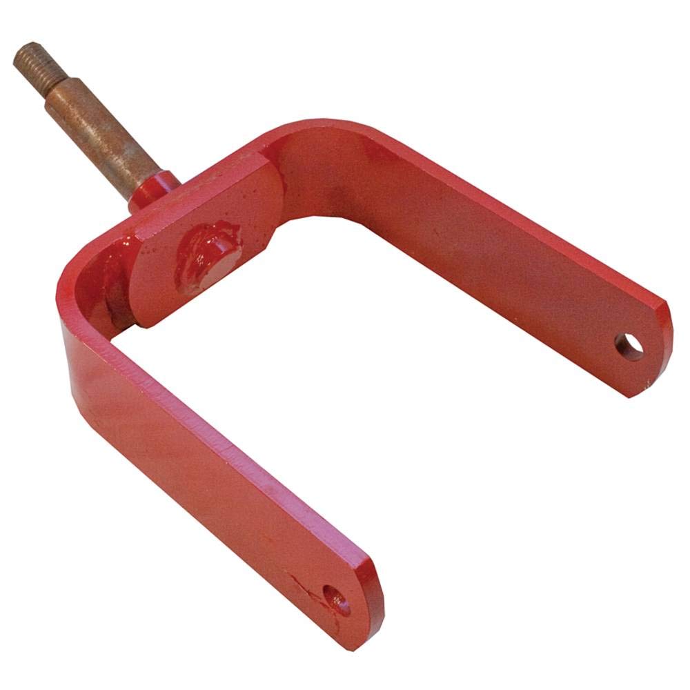 1/2 Inside Diameter Caster Yoke, 0.993 Shaft Size, Red Pack of 2 P5038