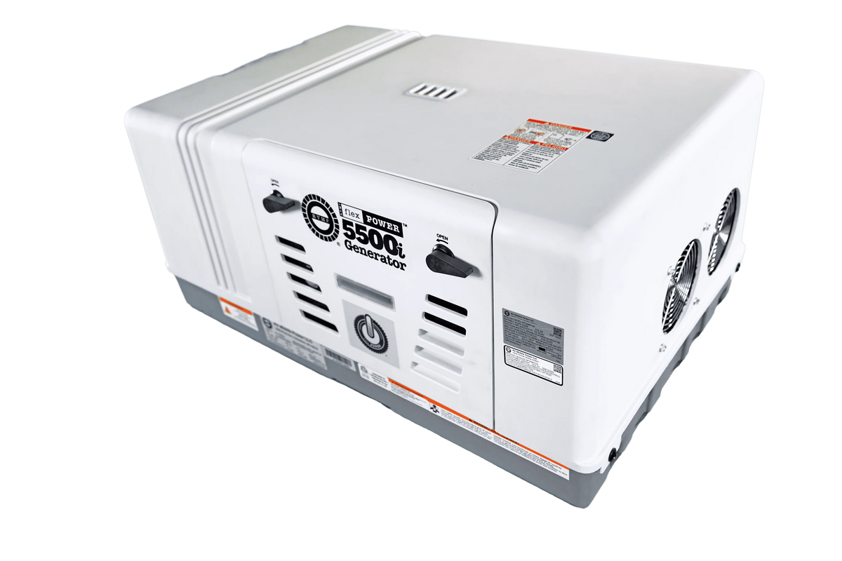 5500 Watt Dual-Fuel Installed RV Generator Z36378