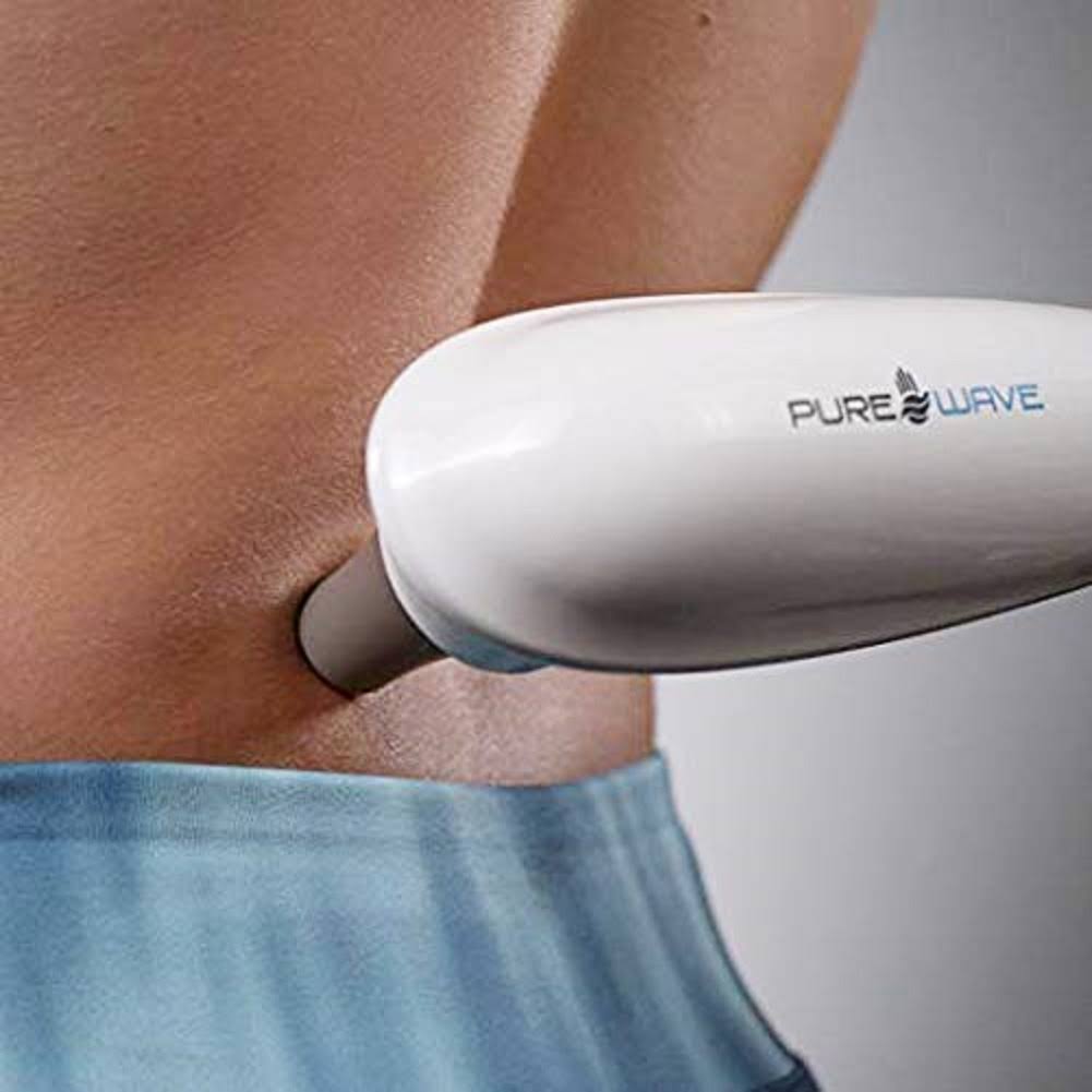 White Handheld Percussion Massager C356144