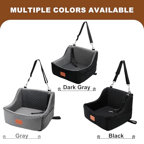 Black Dog Booster Seat for Medium Dogs Under 30 Lbs I196
