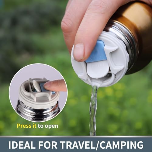 17 oz Stainless Steel Vacuum Insulated Water Bottle B4515