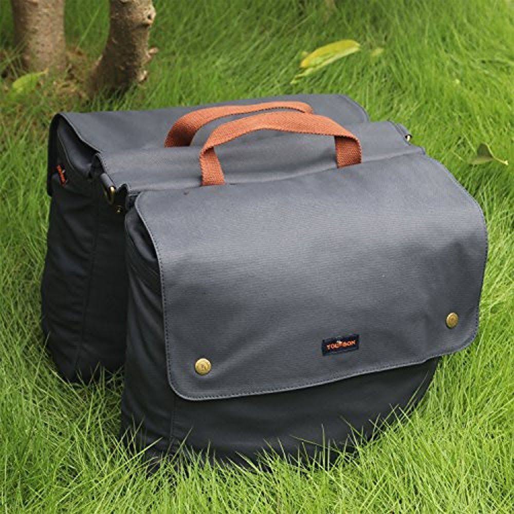 Waterproof Canvas Bike Pannier Bag N894495