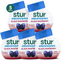 Black Raspberry Electrolyte Water Enhancer, 5 Bottles Y278