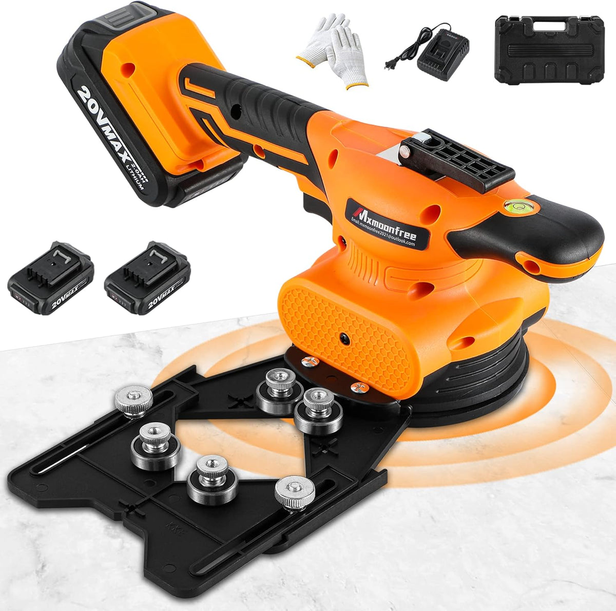 Tile Vibration Machine with Suction Cup and Storage Case K52022