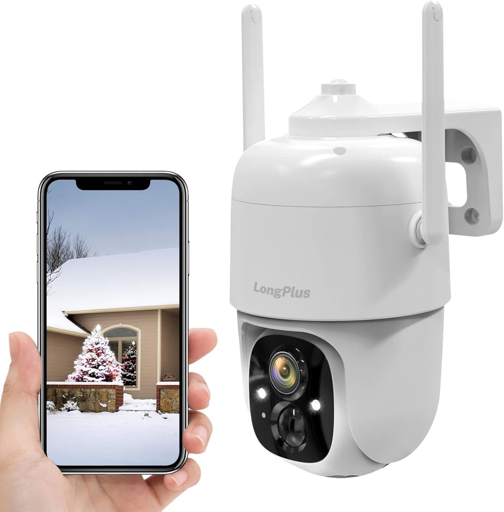 Wireless Battery Powered Outdoor Security Camera with Night Vision A8292