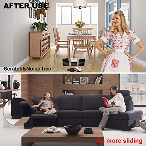 20 Pieces 2" Self Adhesive Furniture Pads with 30 Bumper Pads F35114