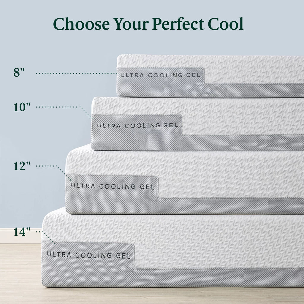 Queen Cooling Gel Memory Foam Mattress P1498