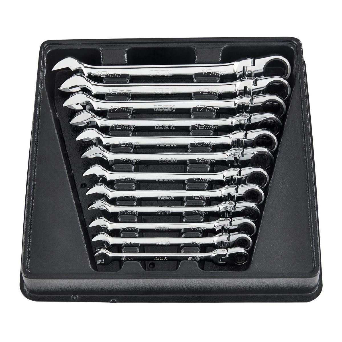 12-Piece Metric Ratcheting Combination Wrench I971176