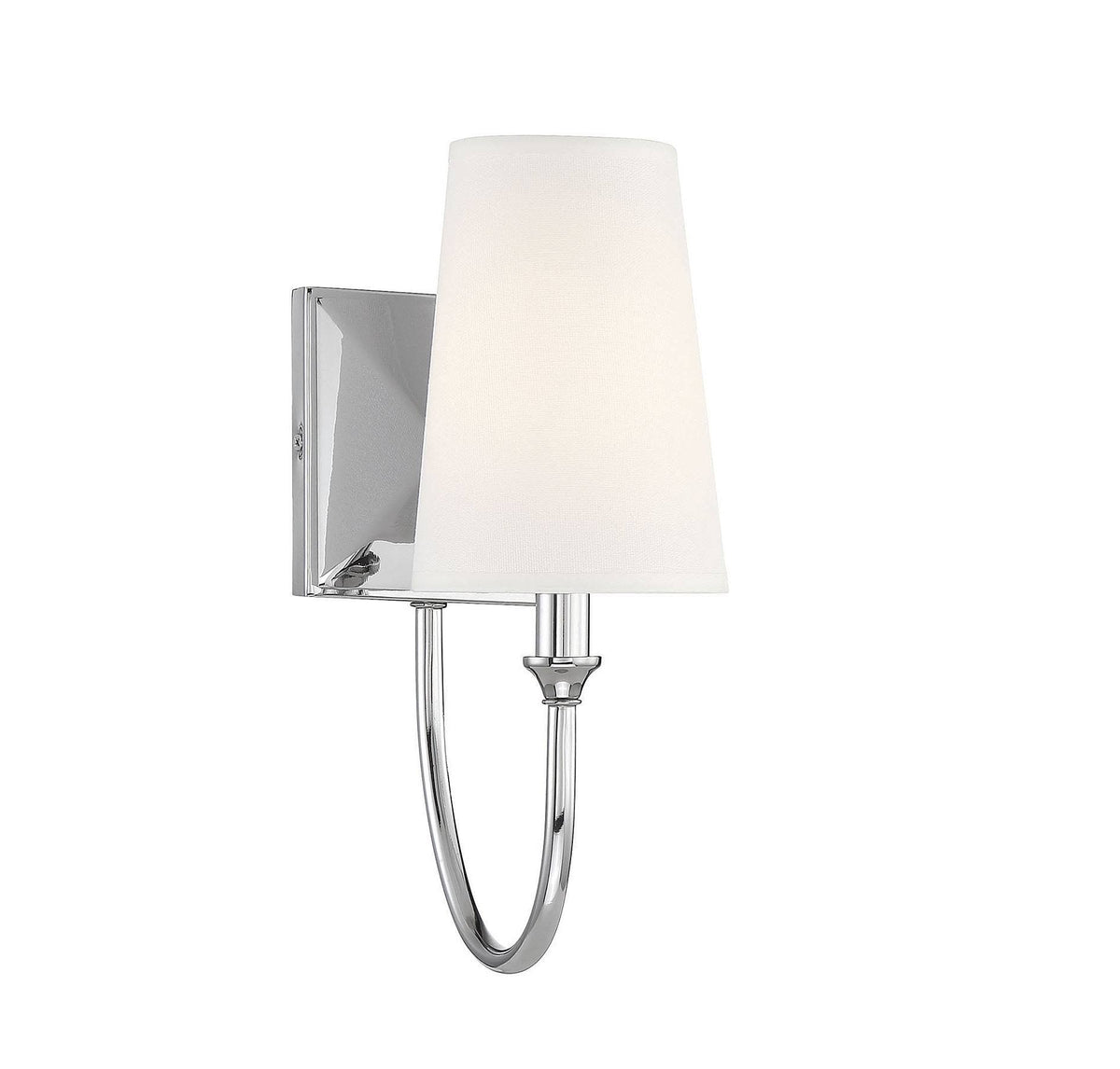 Polished Nickel 1 Light Sconce S30801