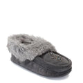 Charcoal Suede Moccasins G944