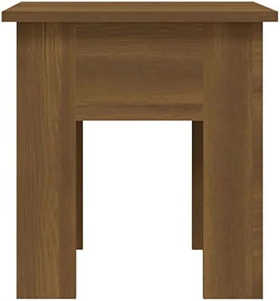 Sonoma Oak Engineered Wood Table 15.7"x15.7"x16.5" P131930