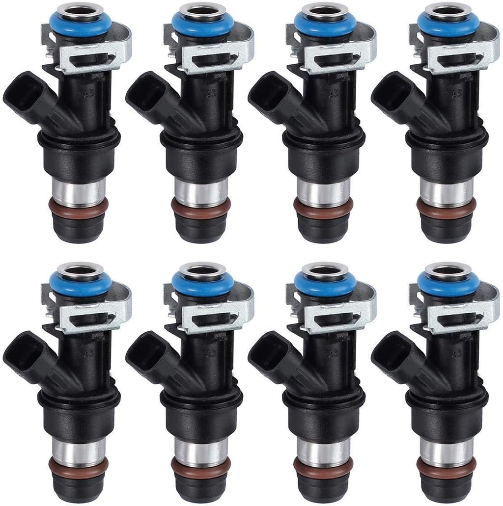8pcs Fuel Injectors 4 Hole Flow Matched X541478