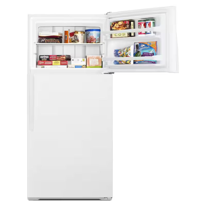 Top Freezer Refrigerator in White W370