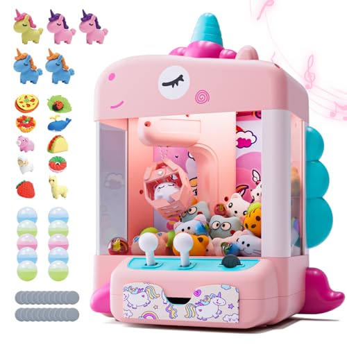 Claw Machine with Lights & Music, Includes 45 Toys E161