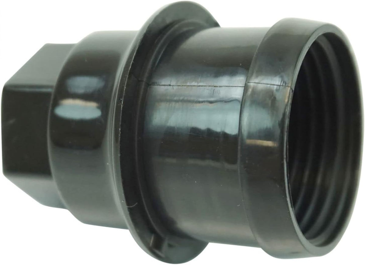 Black Plastic Wheel Lug Nut Cap Set of 32 G705