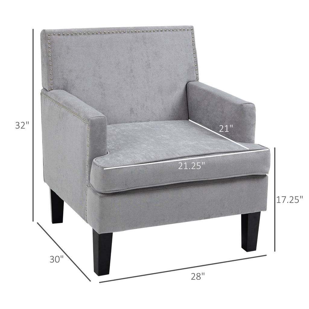 Velvet Accent Chair L8188