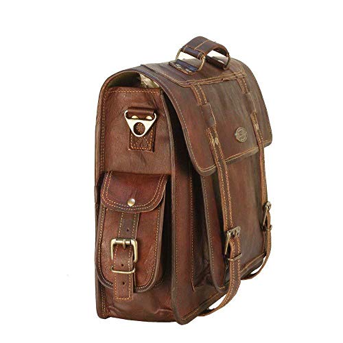 Full Grain Leather Messenger Bag O351