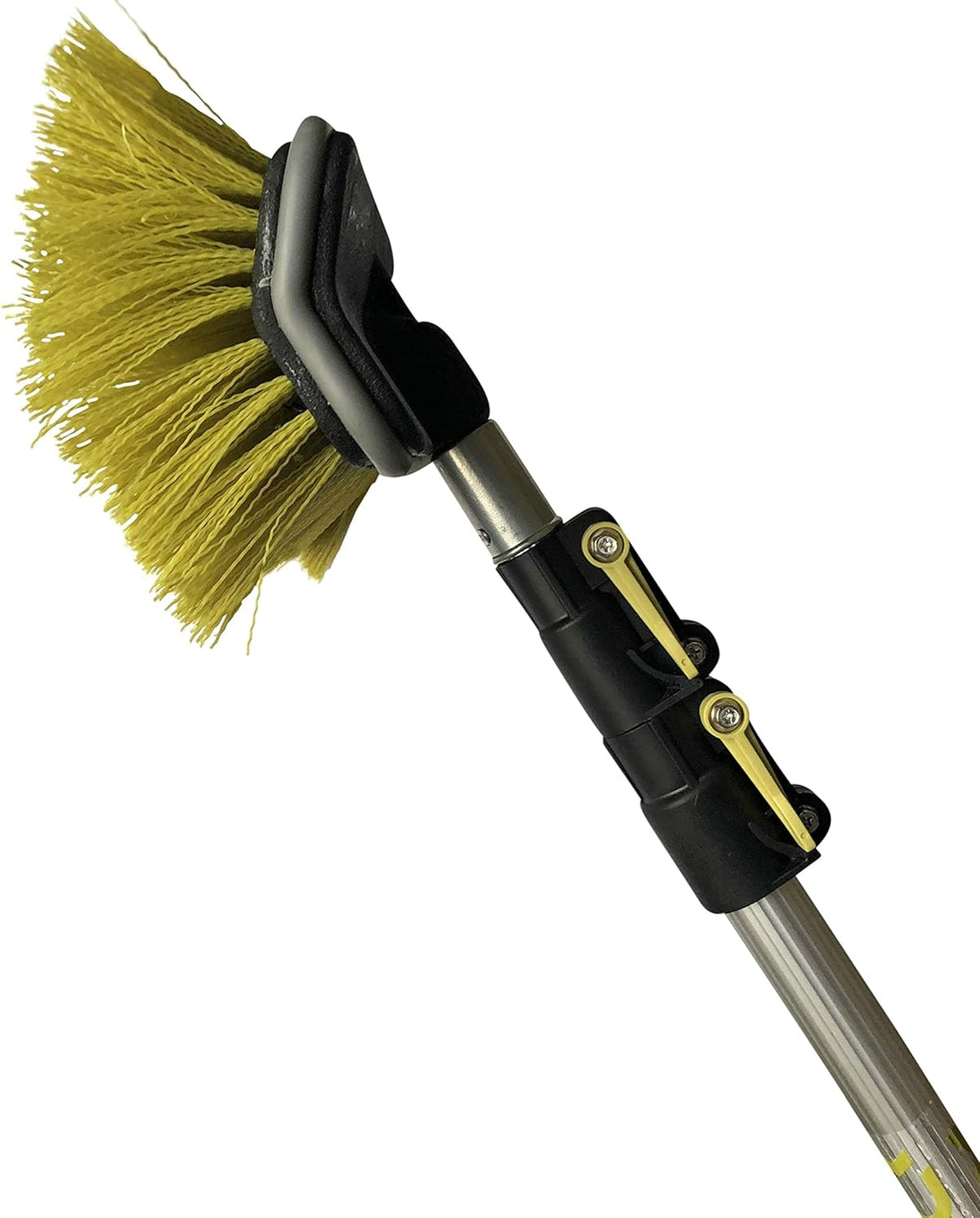 11 Inch Hard Bristle Deck Brush with Telescoping Pole Q547