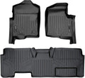2 Row Black Floor Mats Set E321