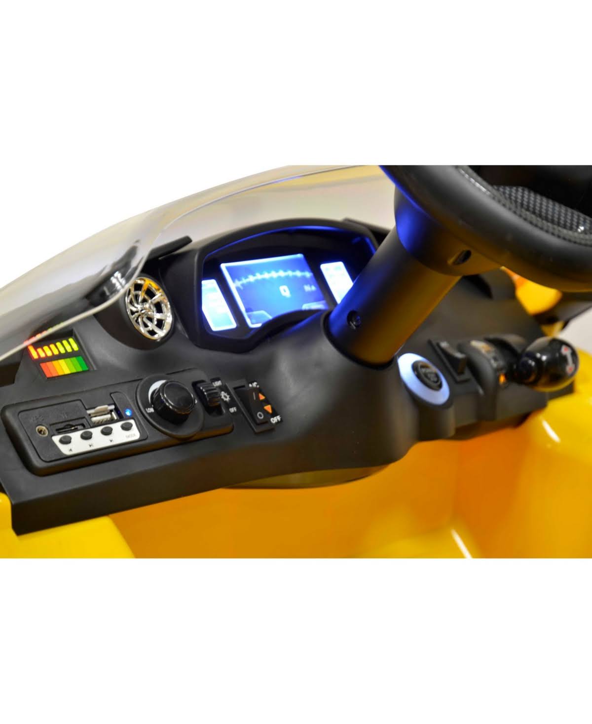 Orange 12V Ride on Car U965044