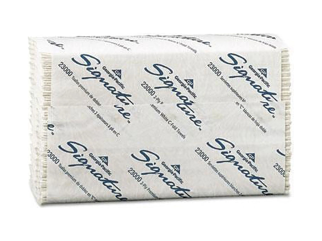C-Fold Paper Towels, White, 120/PK, 12 PK/Ct W72731