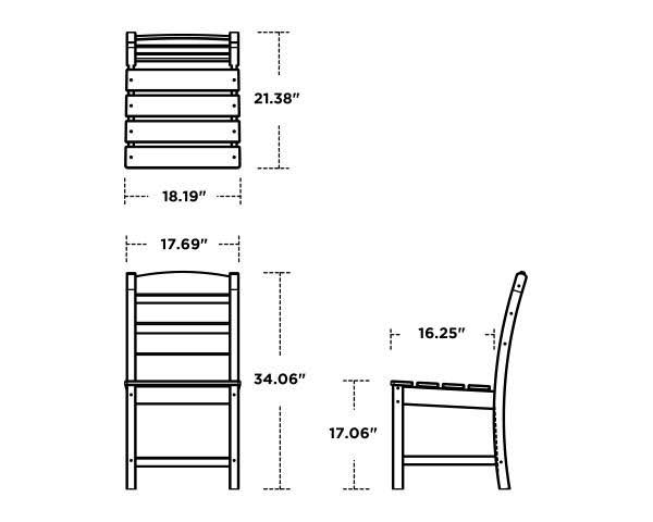 Teak Dining Side Chair U84228