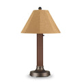 34x22 Table Lamp with Wicker Body W917