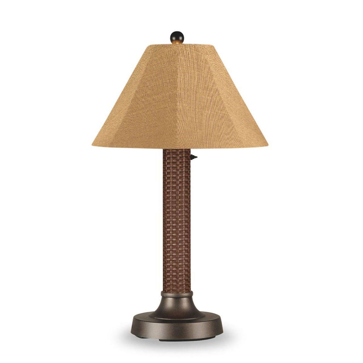 34x22 Table Lamp with Wicker Body W917