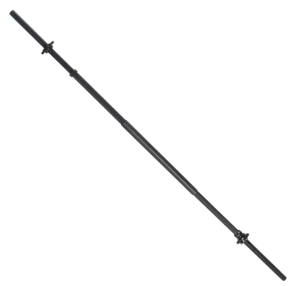 Standard 3-Piece Weightlifting Bar with Threaded Ends Q3821