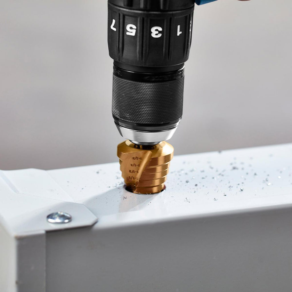 3/16 in. to 1-3/8 in. Cobalt Step Drill Bit Q379
