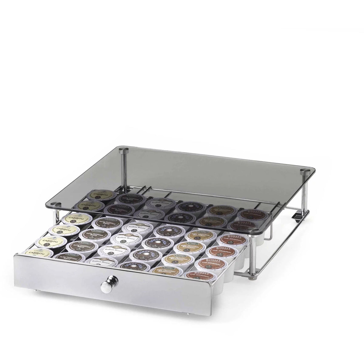 Glass Top Rolling Drawer R467012