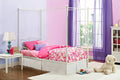 Twin Canopy Bed in White H284080